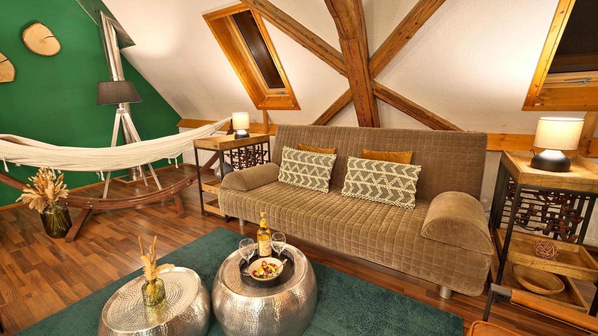 Green Loft Schwarzwald - Dach-Balkon--Musik-Ecke Fluorn-Winzeln Eksteriør billede